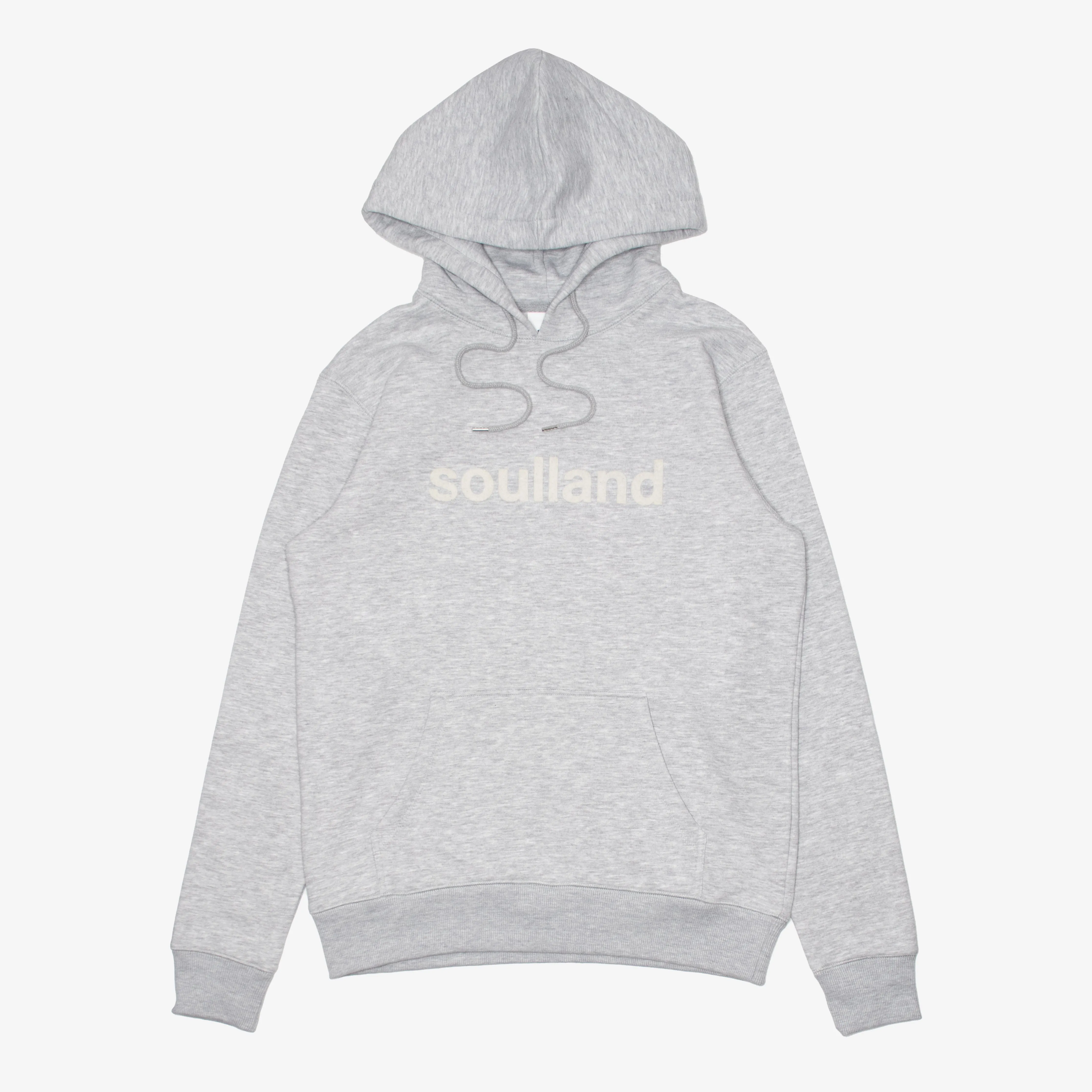 Soulland Googie Hoodie Grey Melange