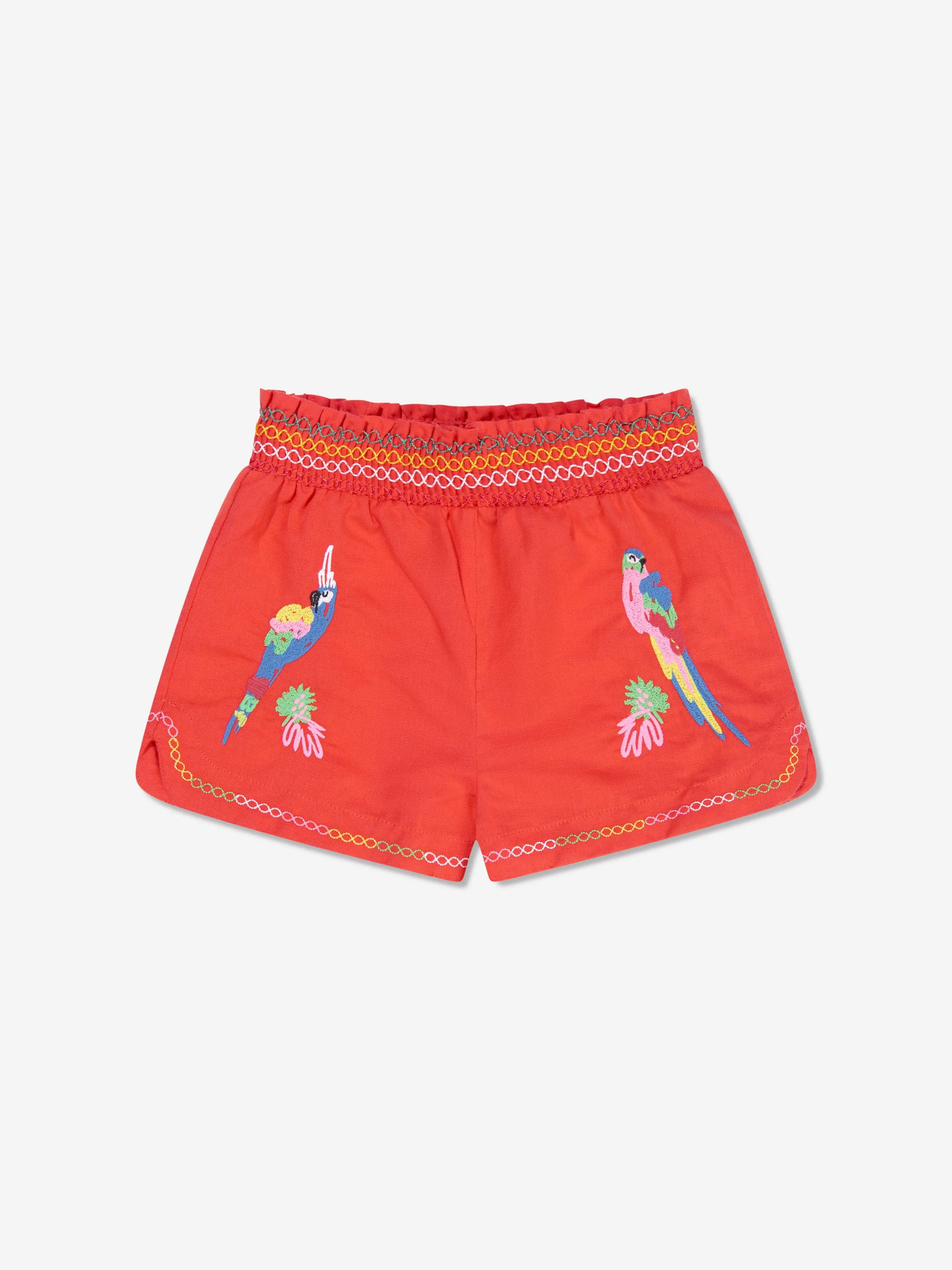 Stella McCartney Girls Bird Shorts in Red