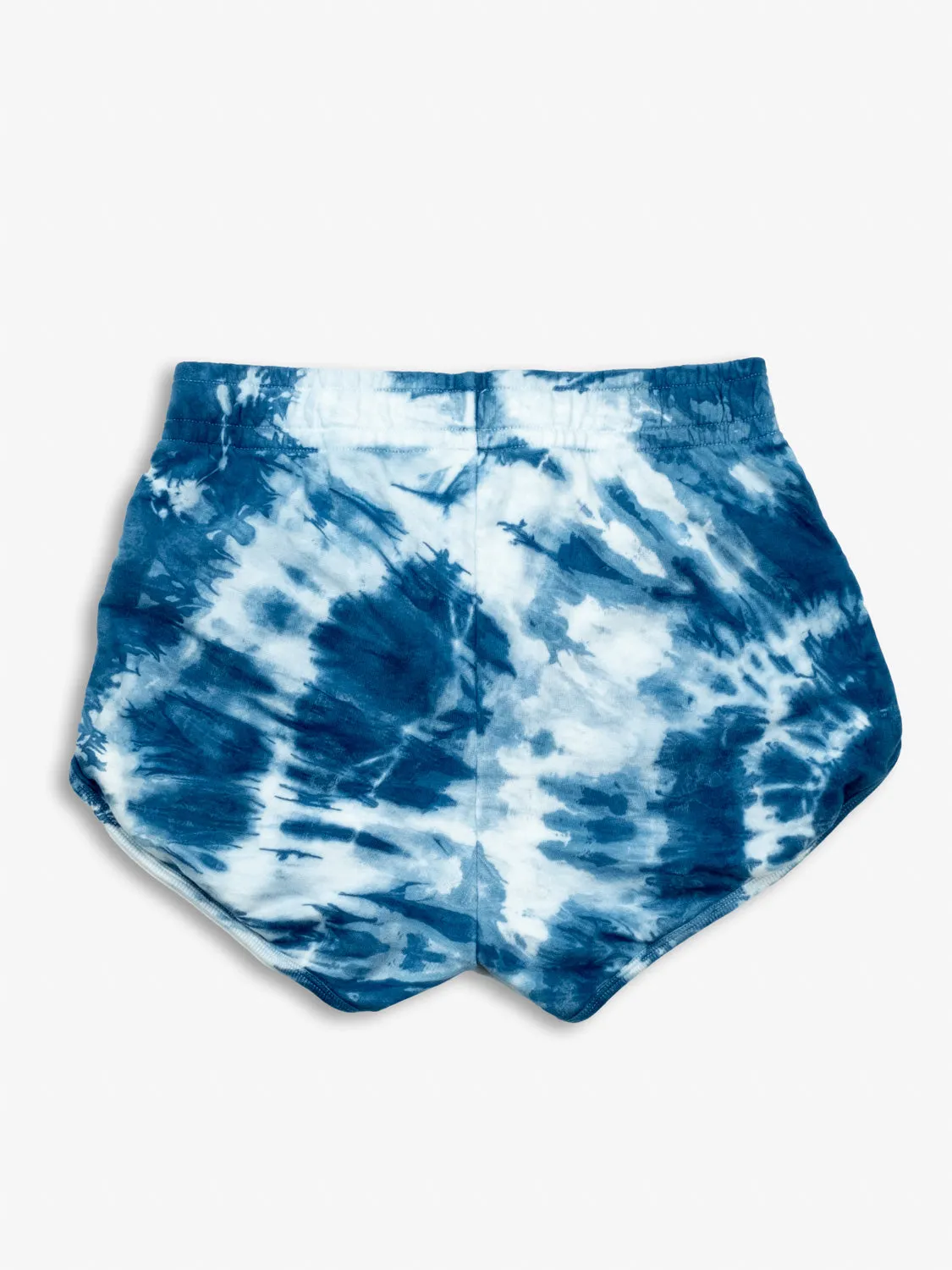 Tie-Dye Scalloped Shorts