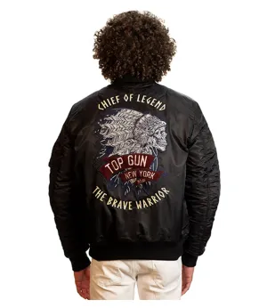 Top Gun® “Chief of Legend” Bomber Jacket | TGJ2234