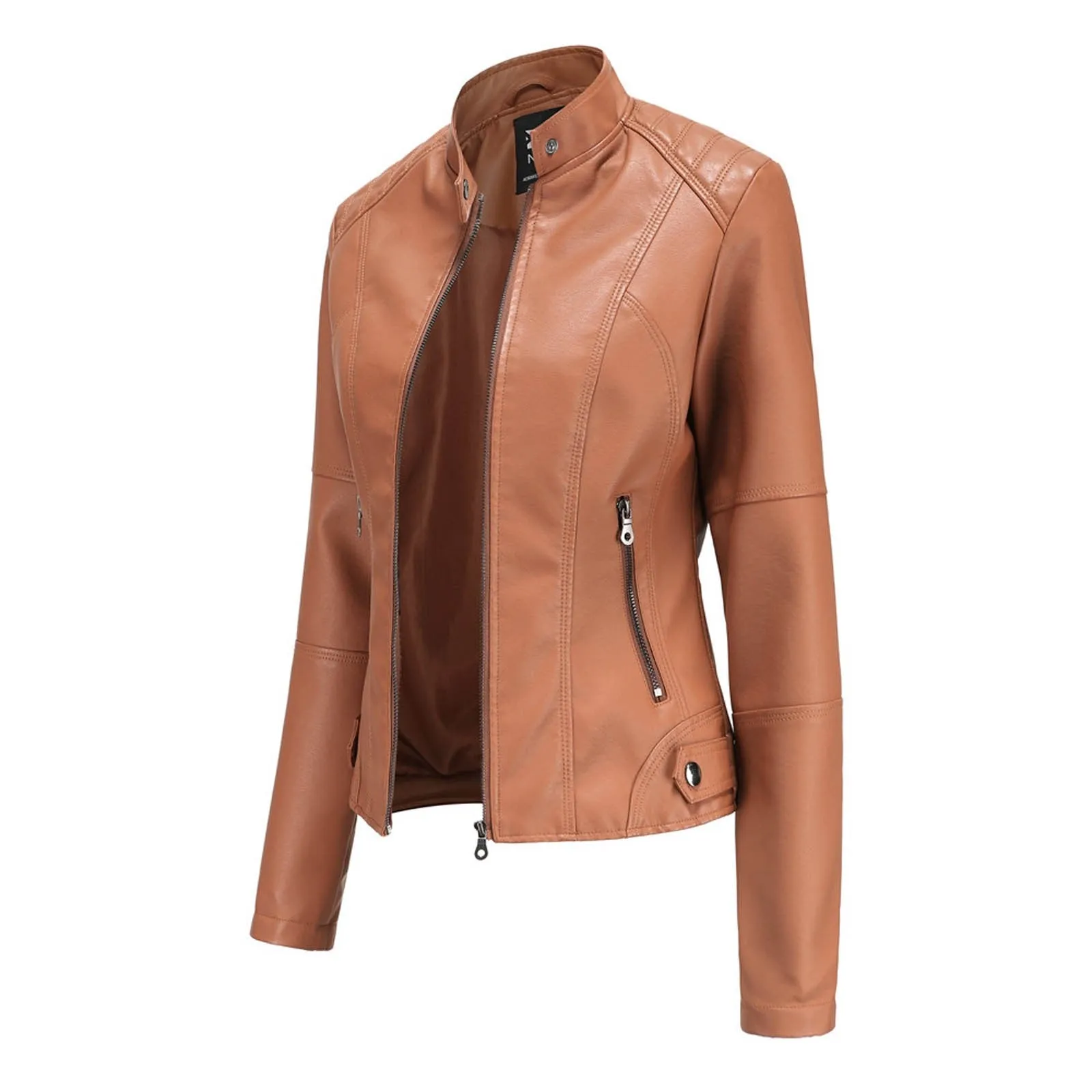 Women's Chopper Biker Leather Jacket