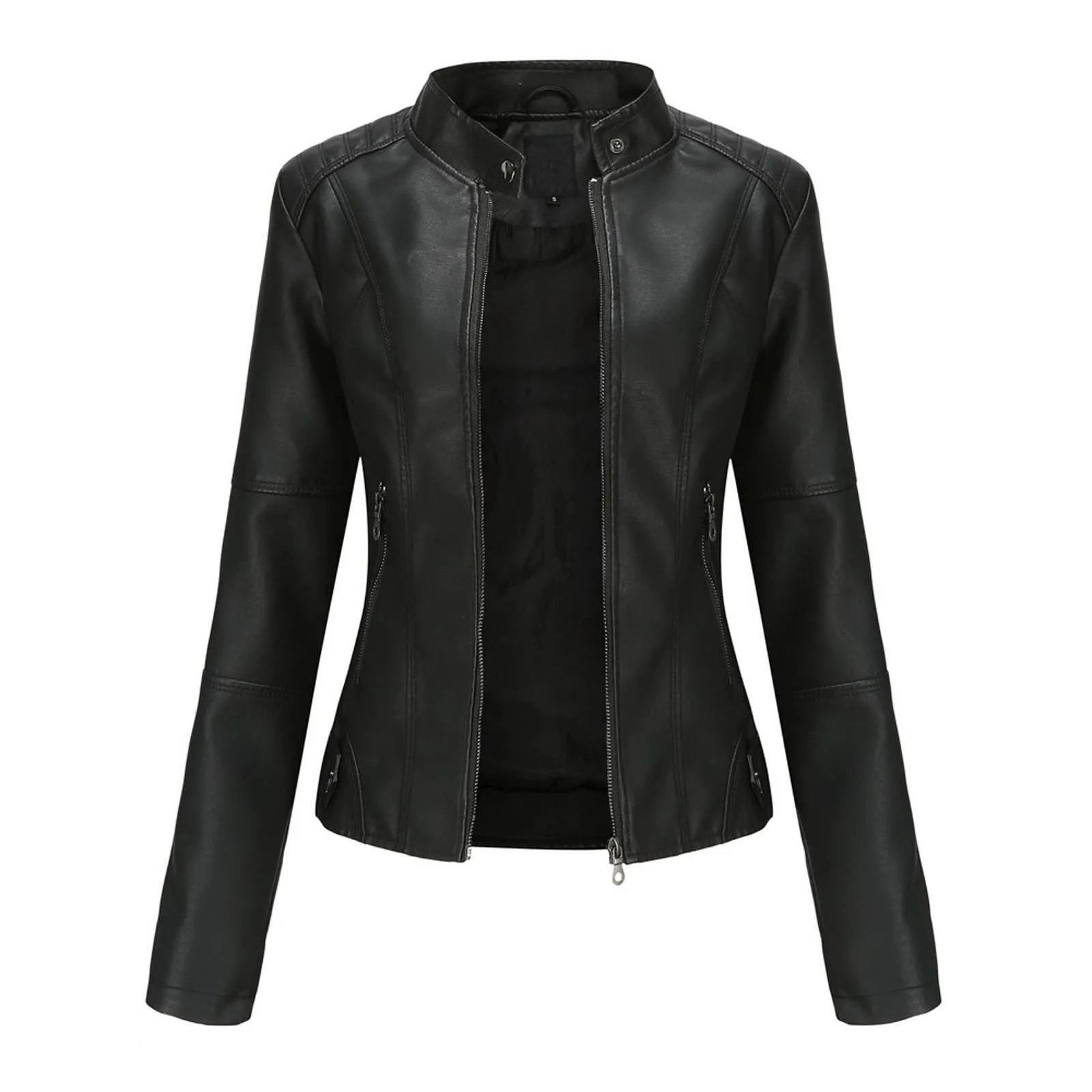 Women's Chopper Biker Leather Jacket