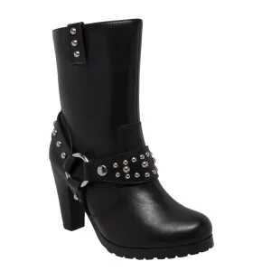 Women's Heeled Boots W/Studs