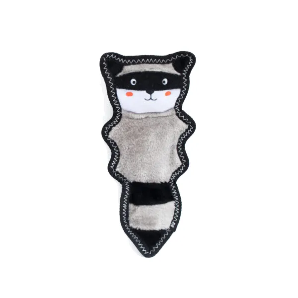 Zippypaws Z-Stitch Skinny Peltz Raccoon